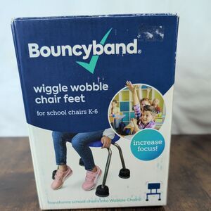 Bouncyband Wiggle Wobble Chair Feet – Transform a Standard School Chair into a W